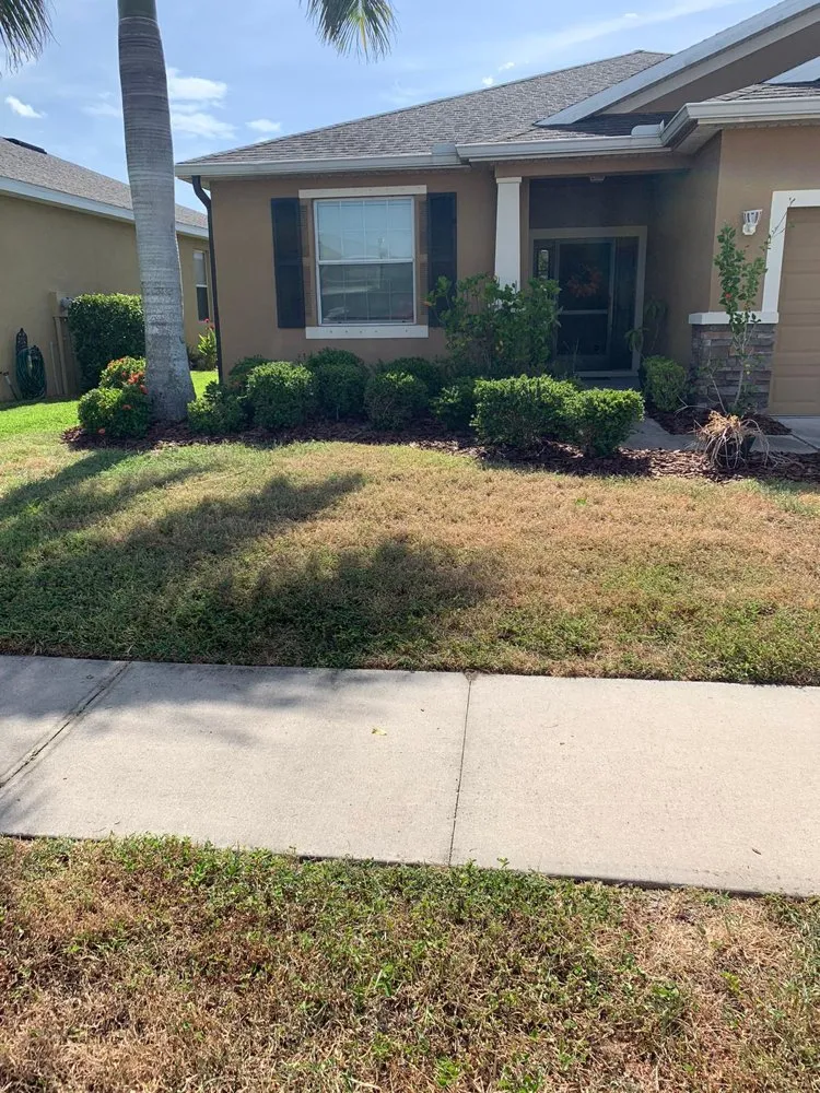 Local landscape installation for residential properties in Ruskin, FL by Kick Gas Lawn Care