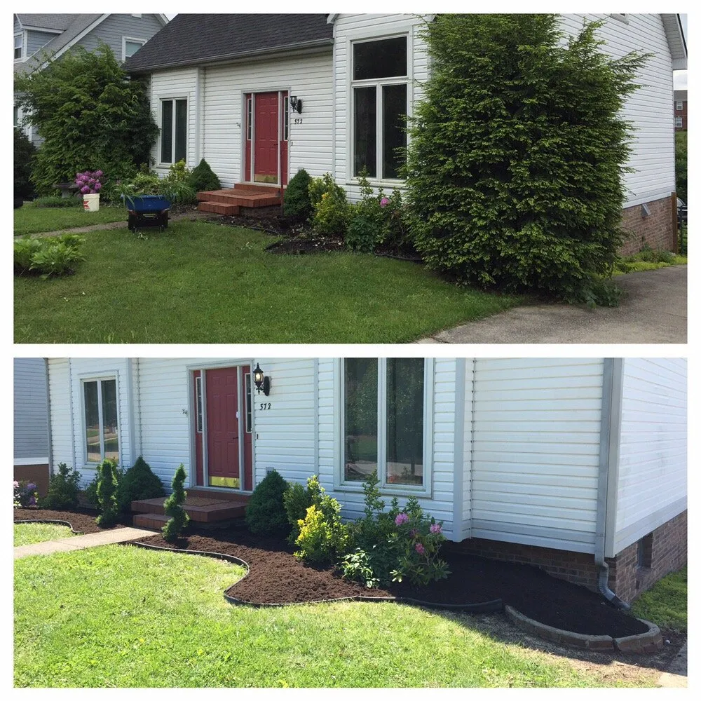 Custom garden landscaping in Lexington, KY by Kickin' Grass Landscapes & Hardscapes