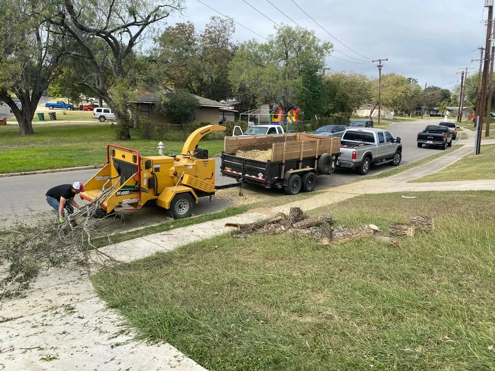 Top-rated garden landscaping for residential properties in San Antonio, TX by Kickin’ Grass Lawncare & Tree Services