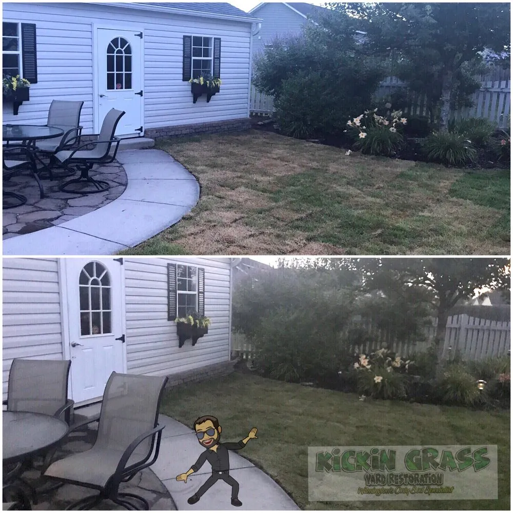 Expert outdoor landscaping for beautiful yards in Wilmington, NC by Kickin Grass