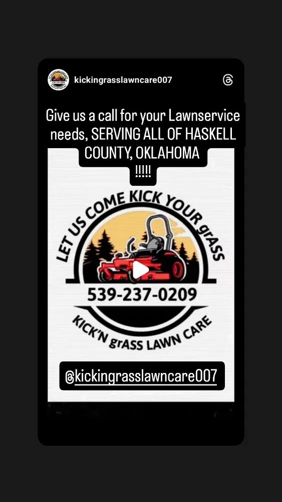 Top-rated residential landscaping for beautiful yards in Stigler, OK by Kicking Grass Lawncare