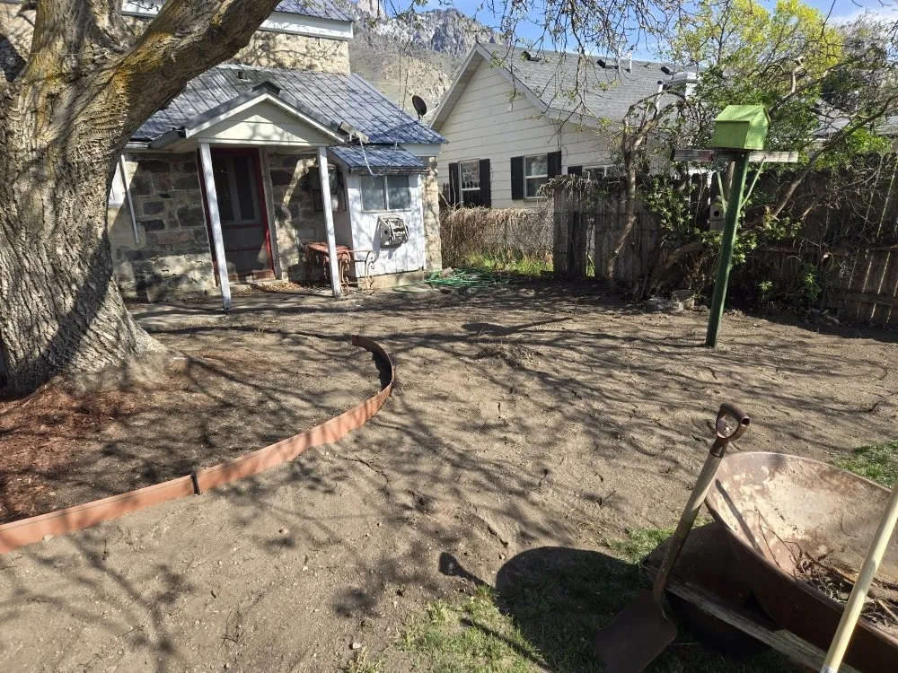 Custom landscape installation for residential properties across South Ogden, UT - Kickstart Landscaping
