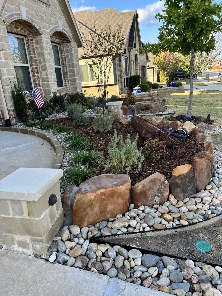 Affordable landscape design near you in Rockwall, TX by Kidd's Exterior Solutions