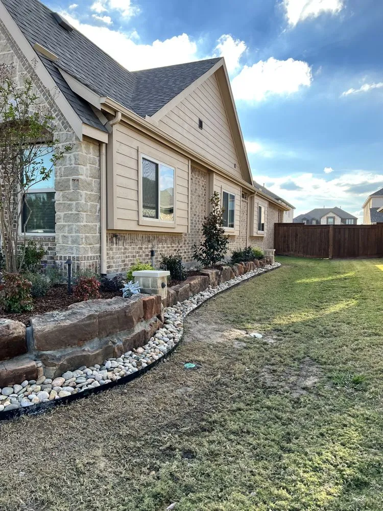 Trusted landscape installation in Rockwall, TX by Kidd's Exterior Solutions