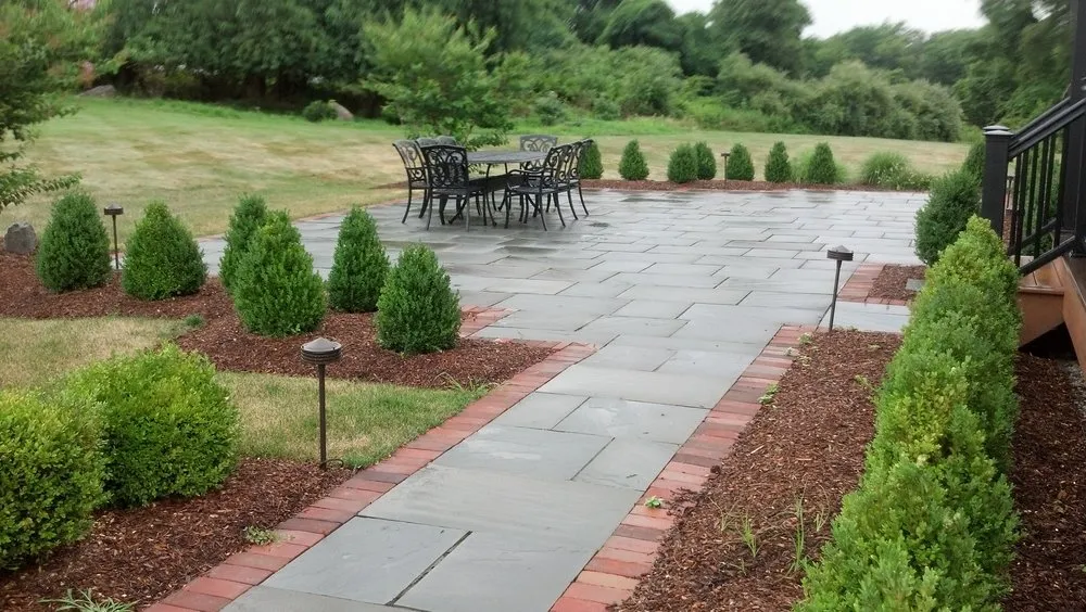 Custom garden landscaping in Lawrenceville, NJ by Kiefer Landscapes