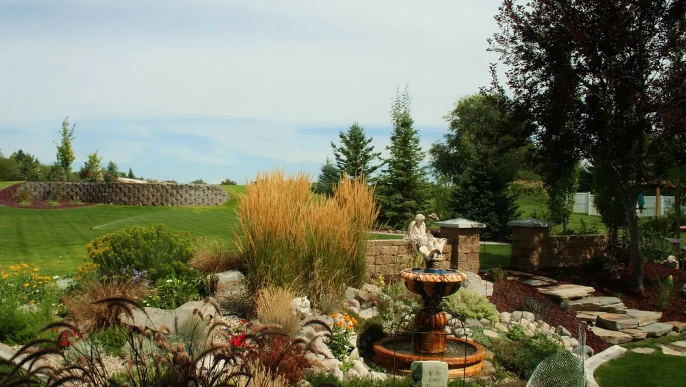 Custom garden landscaping for outdoor upgrades in Twin Falls, ID by Kimberly Nurseries Landscape & Irrigation