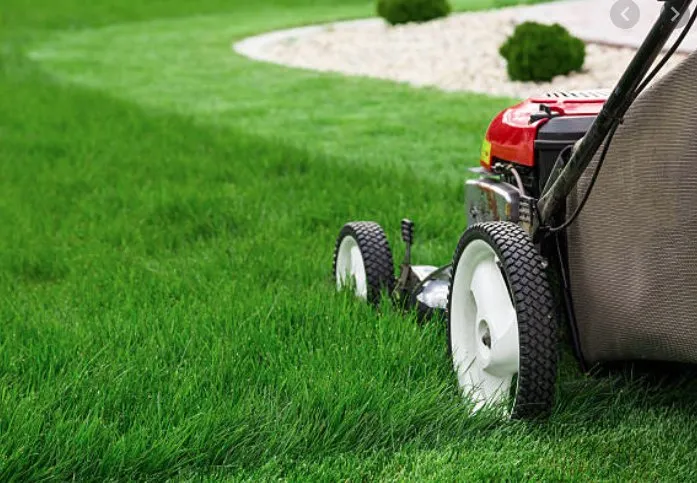 Reliable lawn mowing service for outdoor upgrades in Cleveland, OH by Kimble's Lawn & Gardens