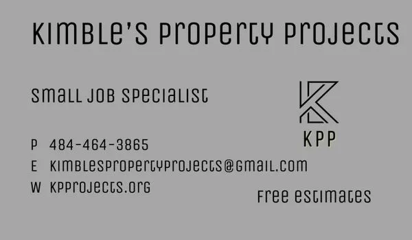 Kimble’s Property Projects Logo