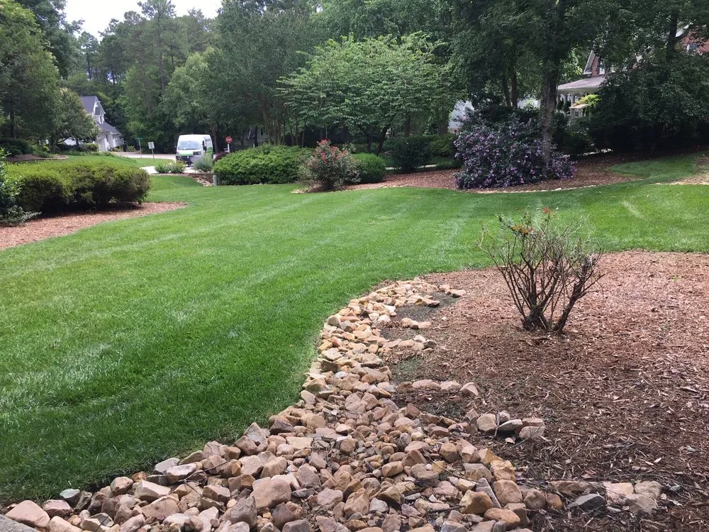 Affordable landscaping services for residential properties in Angier, NC by Kimbrells Landscaping