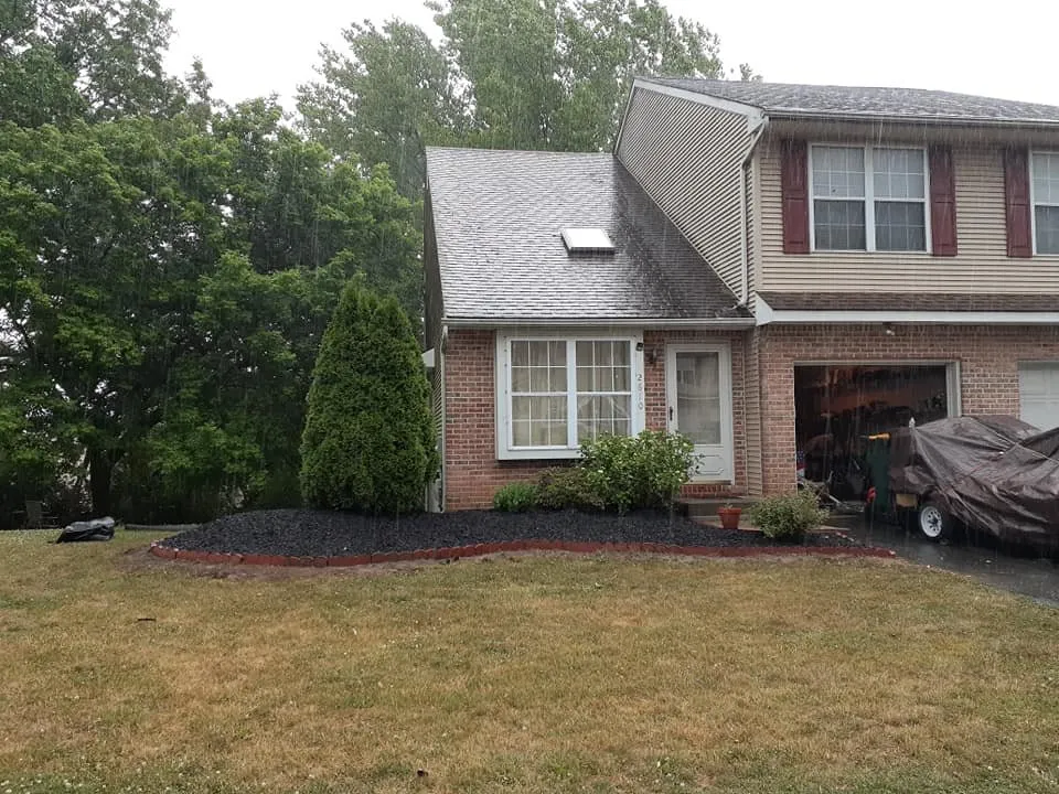 Custom landscape design for year-round maintenance in Easton, PA by Kimroy Lawn Service