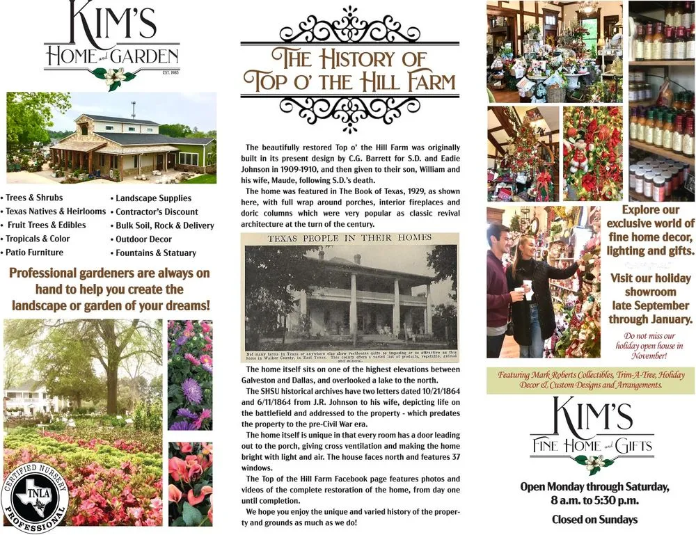 Custom lawn mowing service in Huntsville, TX - Kim's Home and Garden Center