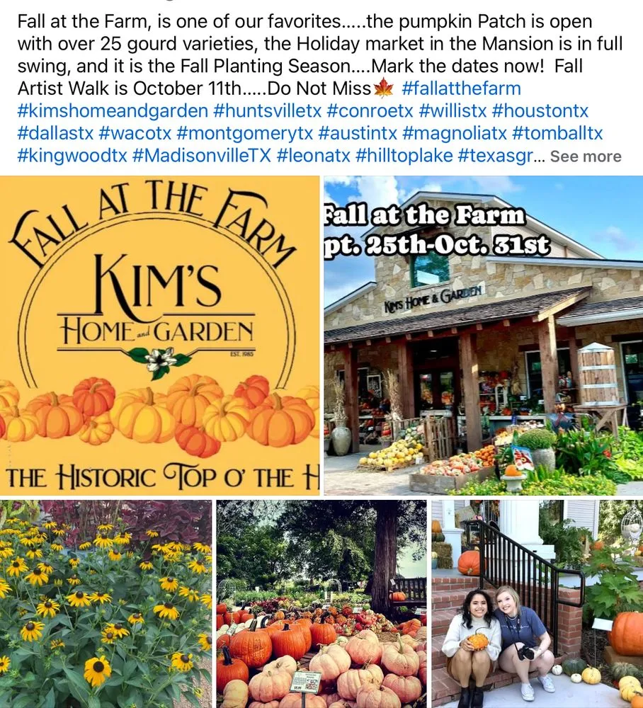 Top-rated outdoor landscaping experts serving Huntsville, TX - Kim's Home and Garden Center