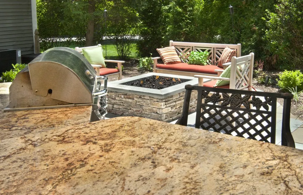 Custom garden landscaping for outdoor upgrades in Bergenfield, NJ by Kindergan Landscaping