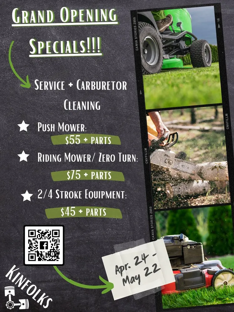 Affordable outdoor landscaping for residential properties across Goldsboro, NC - Kinfolks Small Engine Repair