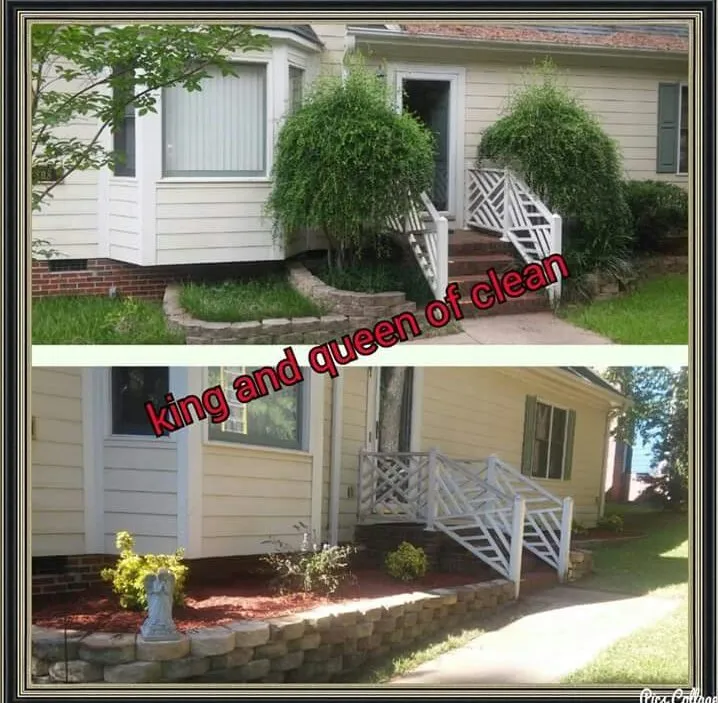 Trusted outdoor landscaping in Garner, NC - King & Queen of Clean