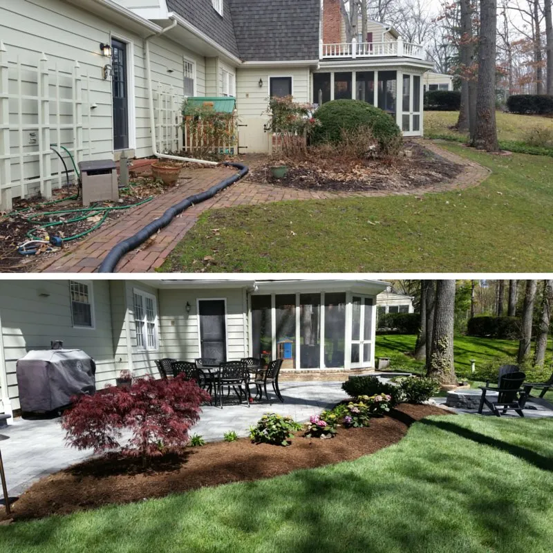 Expert landscape installation for residential properties in Davidsonville, MD by King Cuts Landscaping