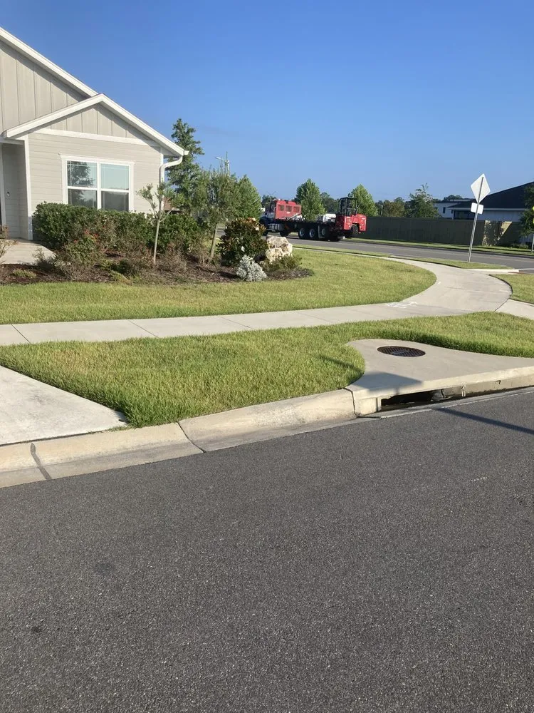 Professional lawn mowing service with custom design across Gainesville, FL - King Hines Lawncare