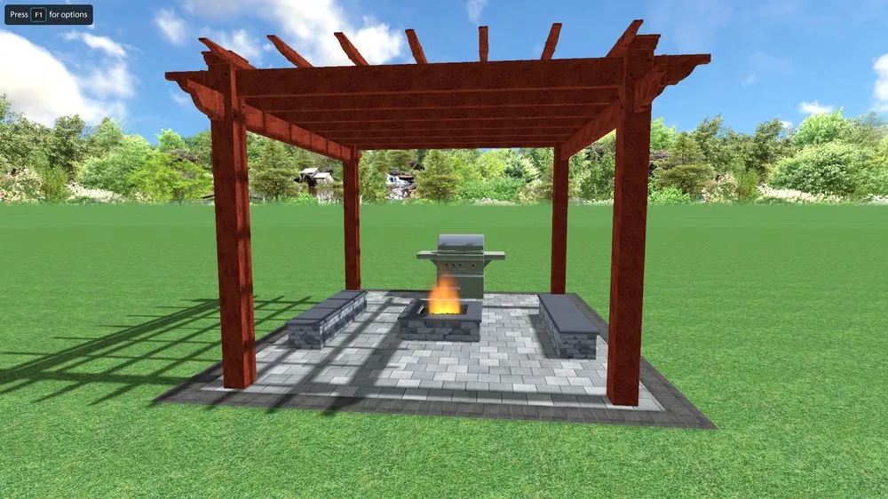 Top-rated garden landscaping in Apopka, FL by King Kutz Landscaping