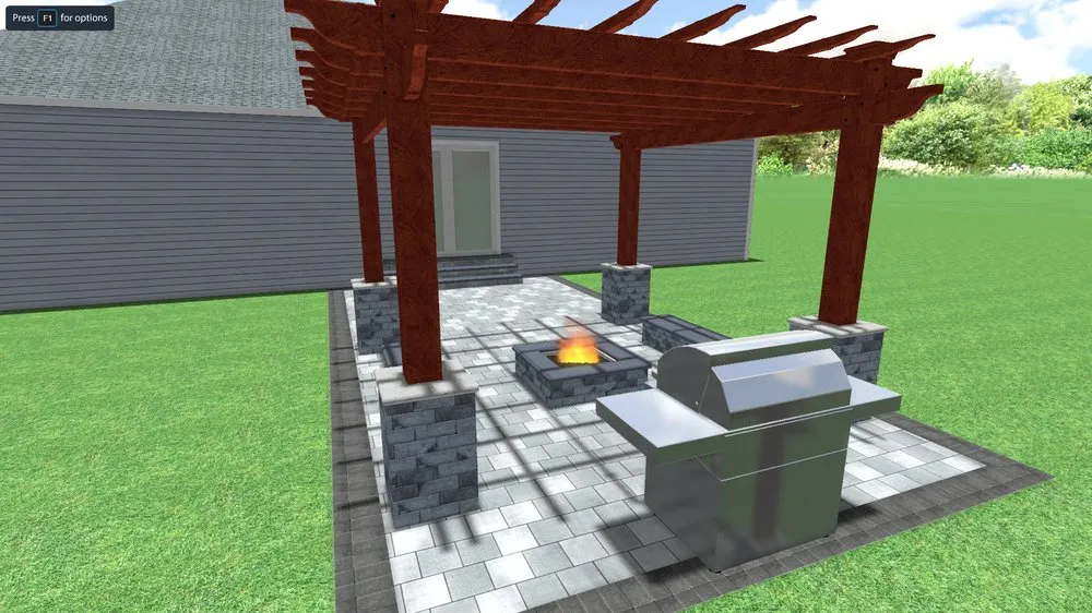 Reliable landscape design for beautiful yards in Apopka, FL by King Kutz Landscaping