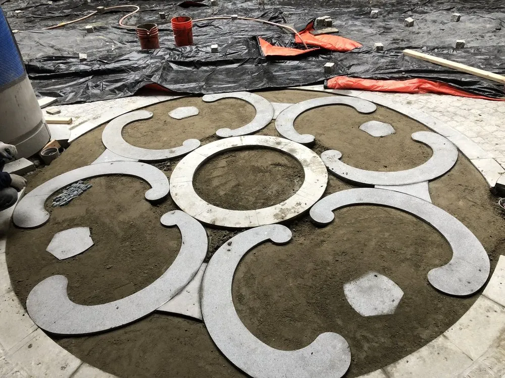 Professional landscape installation in East Rockaway, NY by King Landscape Service