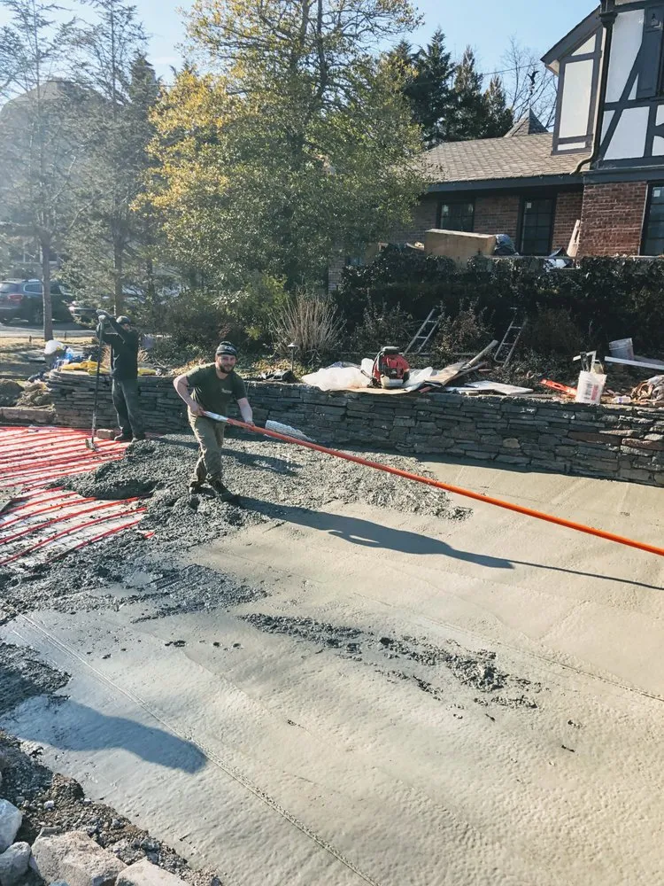 Custom landscape design in East Rockaway, NY by King Landscape Service