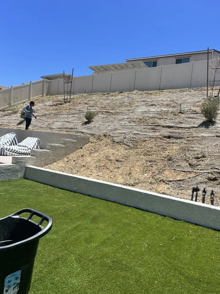 Custom garden landscaping for beautiful yards in Fallbrook, CA by King Landscaping And Tree Services