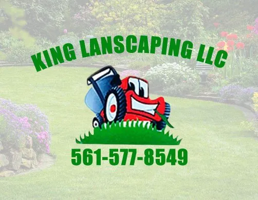 Professional landscape installation in Atlantis, FL by King Landscaping
