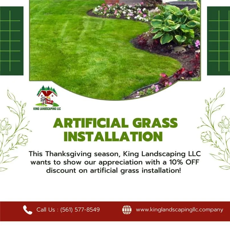 Reliable outdoor landscaping near you across Atlantis, FL - King Landscaping