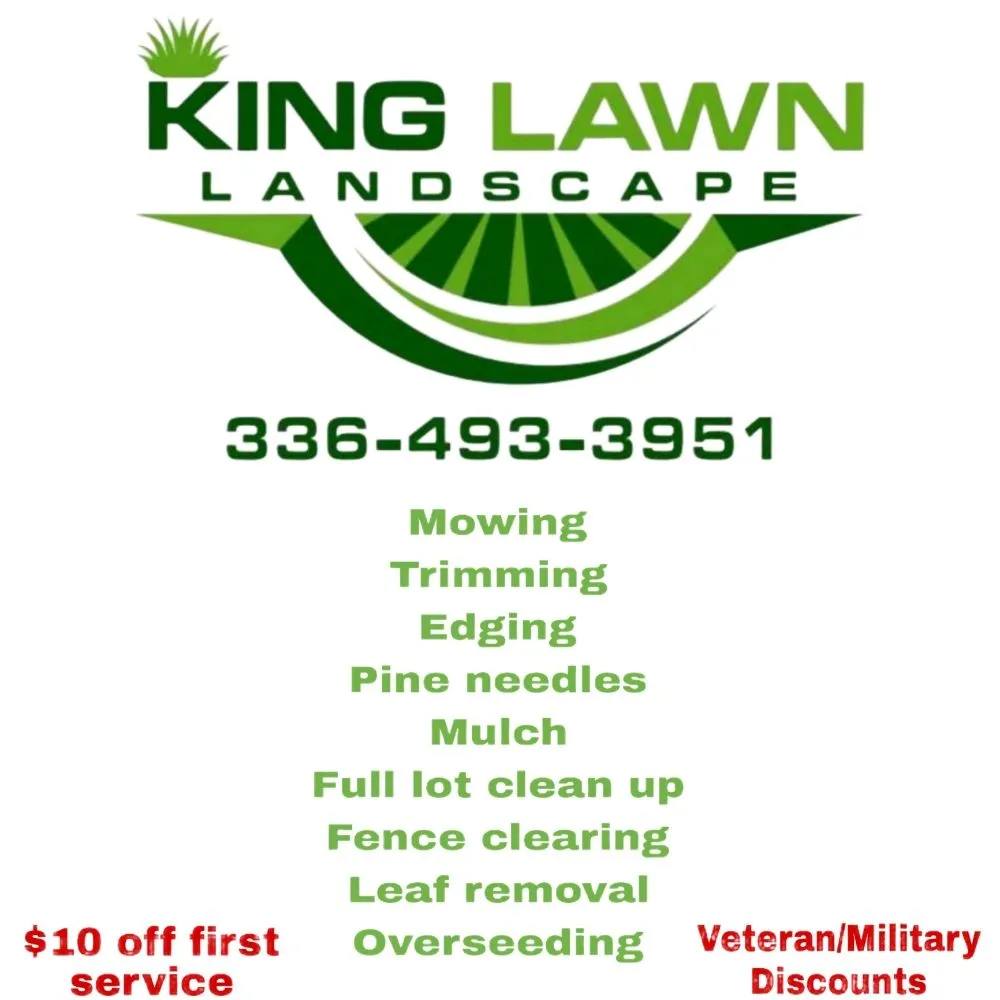 Expert yard maintenance for residential properties across King, NC - King Lawn and Landscape