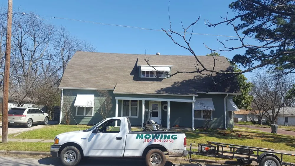 Professional landscape installation in Calera, OK by King Lawn Care