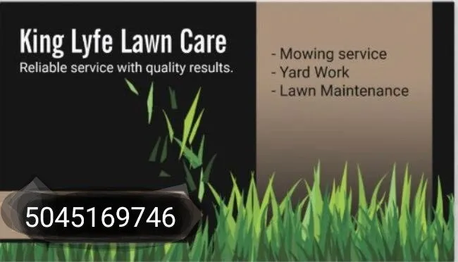 Custom landscape design for homes in New Orleans, LA by King Lyfe Lawncare