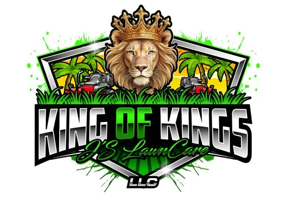 King of Kings J’S LawnCare Logo