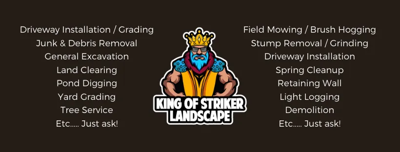 Custom lawn care service in Gobles, MI by King of Striker Landscape