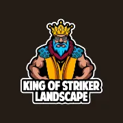 King of Striker Landscape Logo