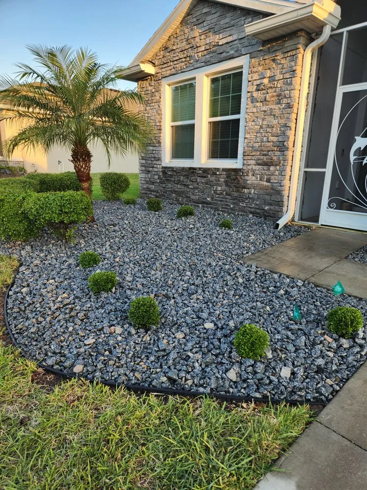 Professional landscape design in Spring Hill, FL by King of The Hill Landscaping