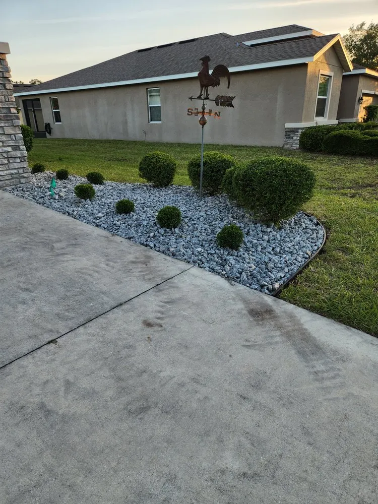 Expert landscape installation for beautiful yards in Spring Hill, FL by King of The Hill Landscaping