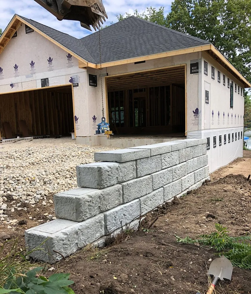 Professional lawn mowing service with custom design across Beloit, WI - King Property Services