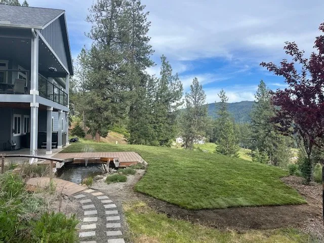 Professional landscaping services in Rathdrum, ID by King Sod