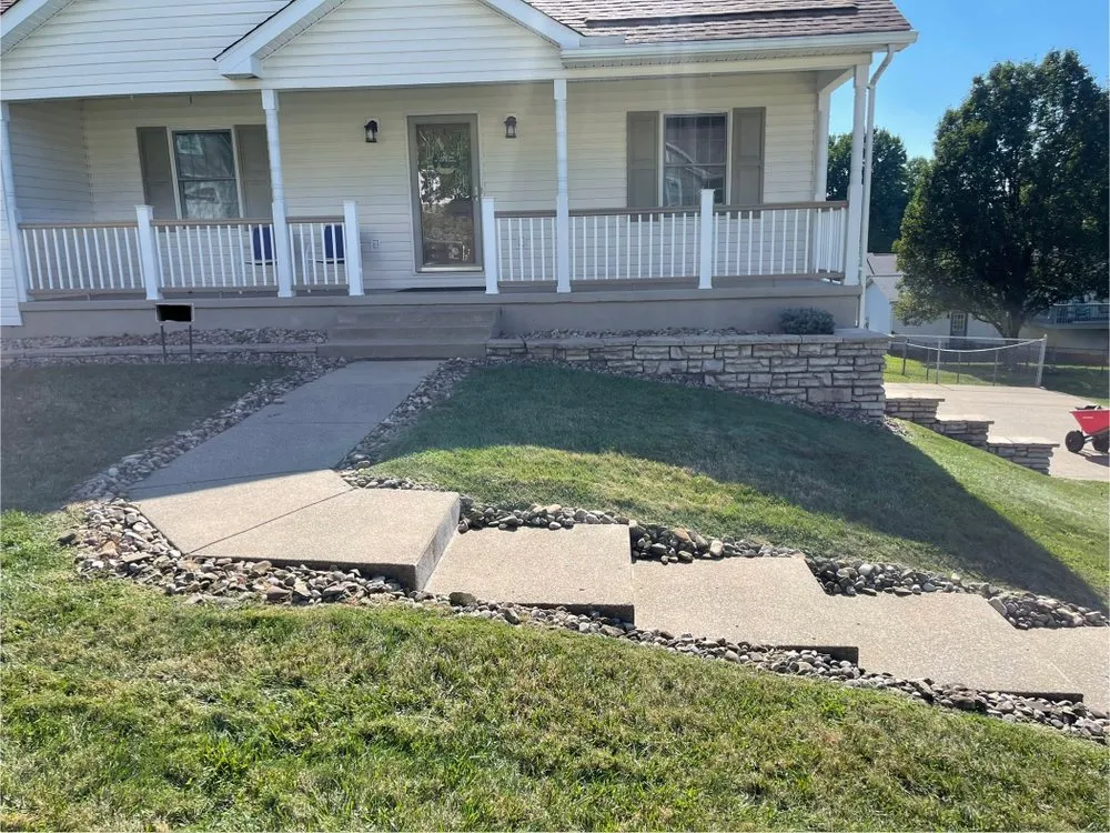 Affordable landscape installation for outdoor upgrades in Morgantown, WV by King Solomon Creations Lawncare