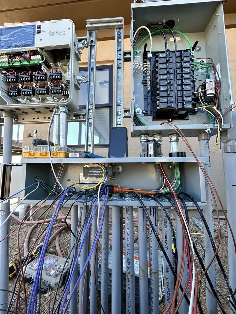 Professional landscaping services for residential properties across Mesa, AZ - King Trades Electric