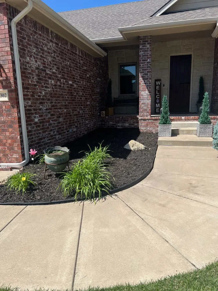 Reliable residential landscaping in Wichita, KS by Kingdom Builders