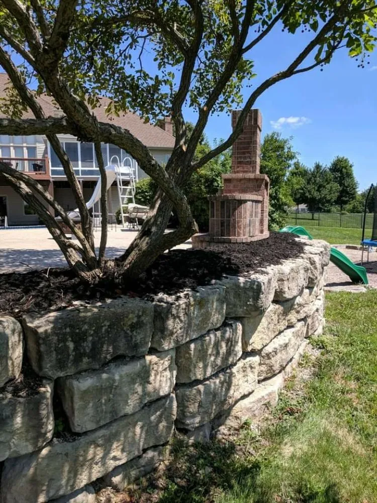 Custom garden landscaping near you across Grain Valley, MO - Kingdom Contracting