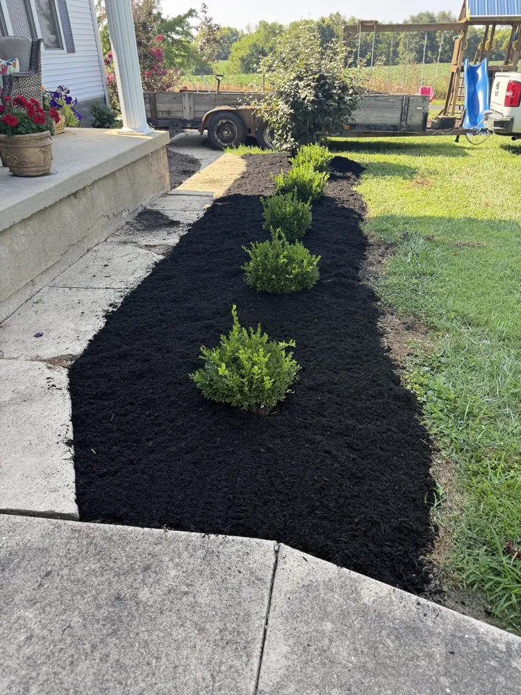 Local landscape installation in Bloomfield, KY - Kingdom Cuts