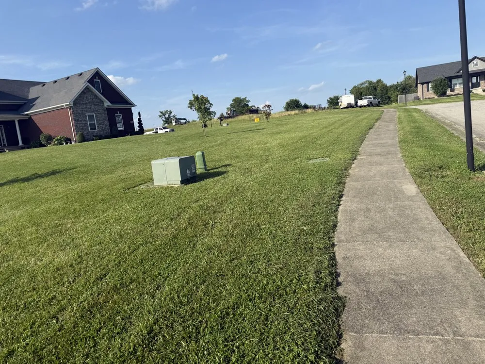 Local outdoor landscaping for residential properties in Bloomfield, KY by Kingdom Cuts