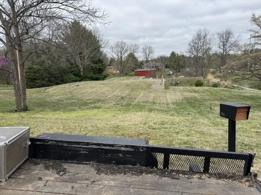 Custom outdoor landscaping with custom design in Springfield, MO by Kingdom Grounds