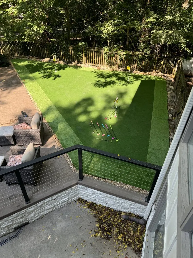 Expert garden landscaping with custom design in Springfield, MO by Kingdom Grounds