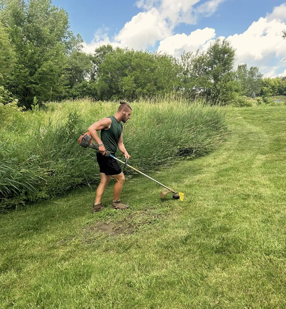 Custom lawn mowing service in Ames, IA by Kingdom Keepers
