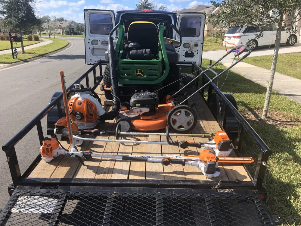 Professional yard maintenance for year-round maintenance across Orlando, FL - Kingdom Landscaping