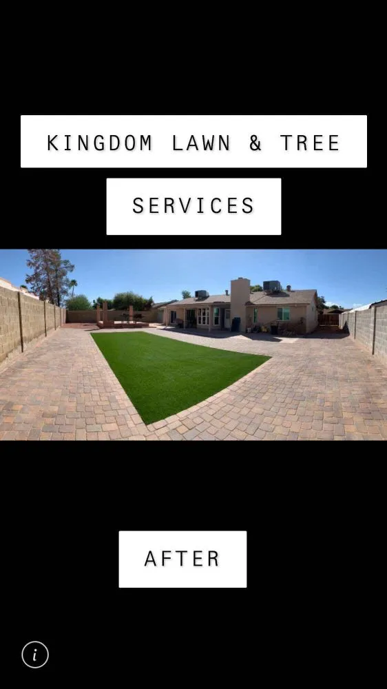 Expert outdoor landscaping experts serving Mesa, AZ - Kingdom Lawn & Tree Services