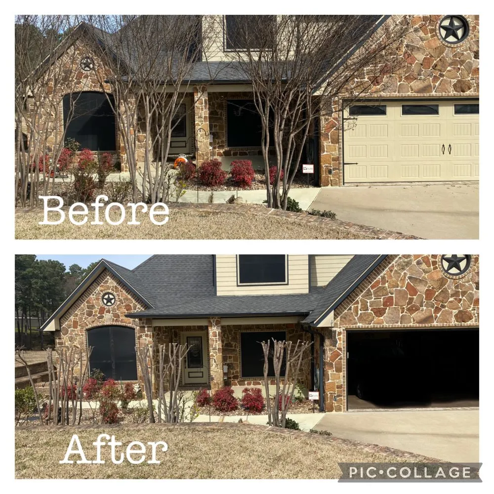 Custom landscape installation for beautiful yards in Gerogetown, TX by Kingdom Lawn Care